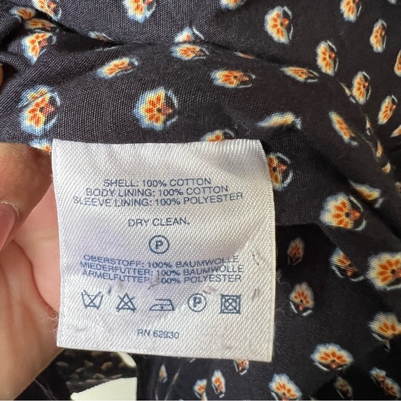 Land’s End Women's Purple Corduroy Blazer Jacket with elbow patches size 14-16 - Picture 8 of 11